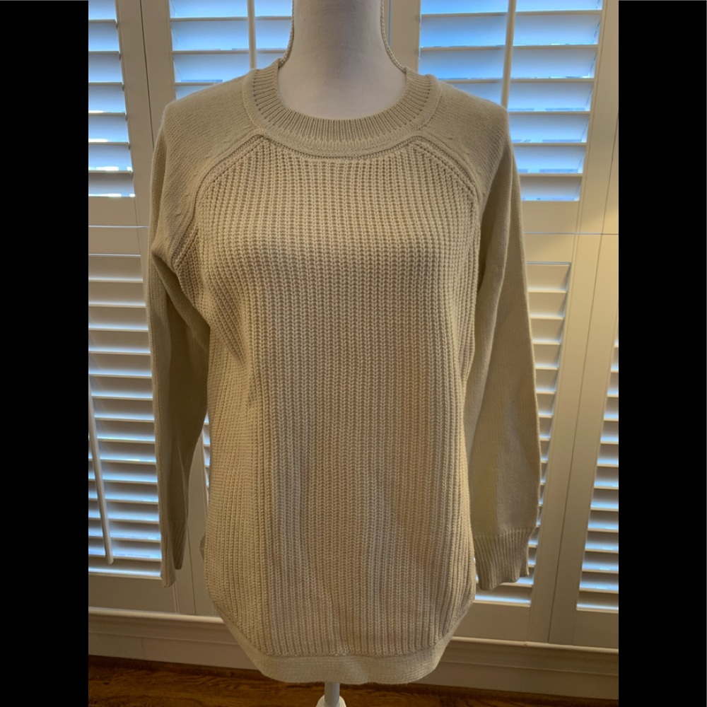 Cotton crew neck